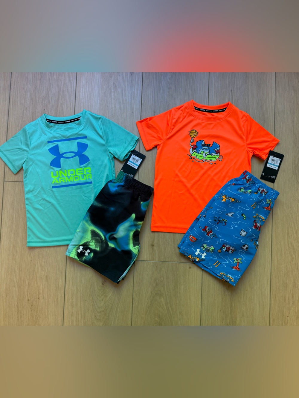Boys Under Armour Swim Sets size 5